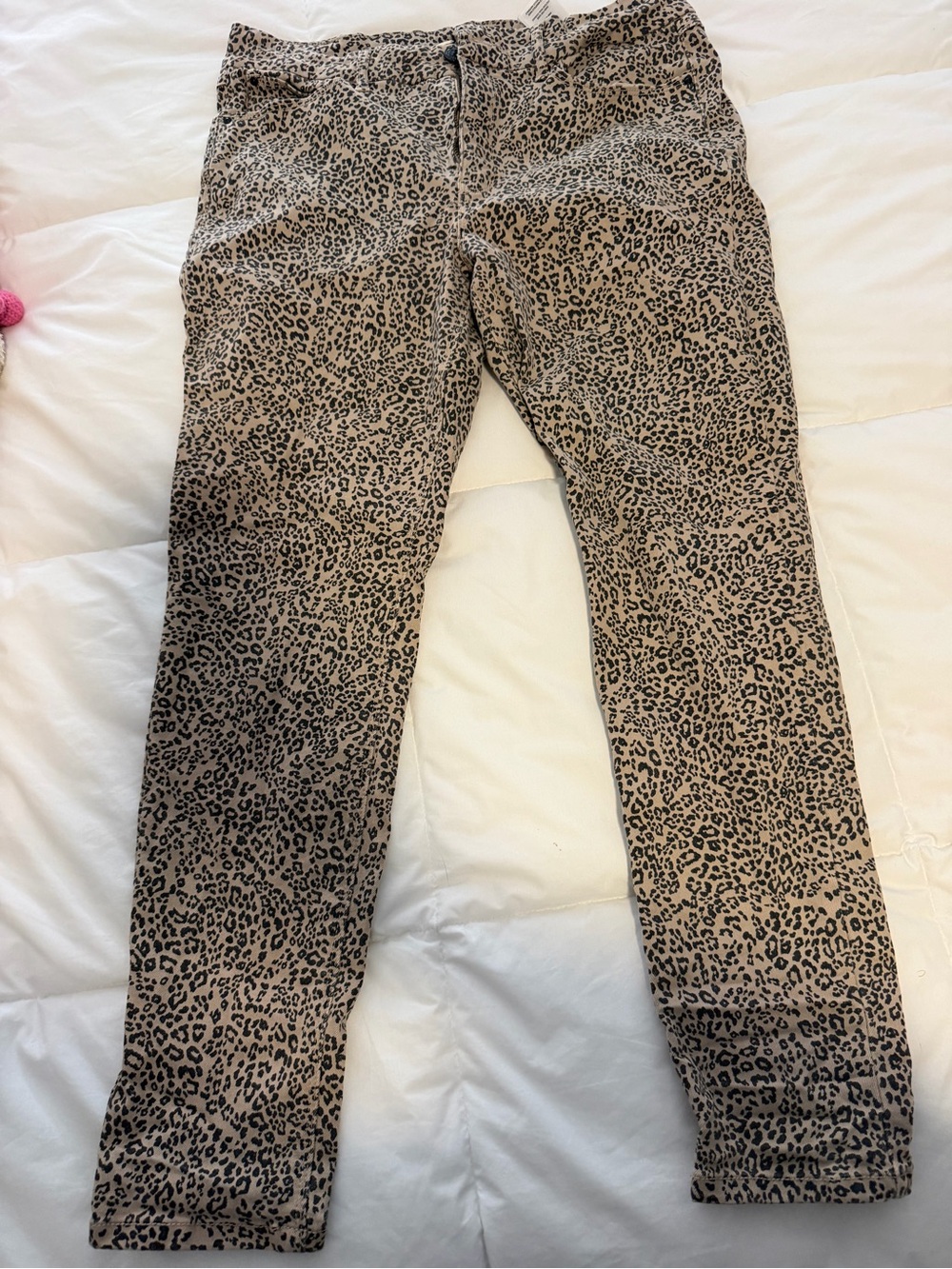 Leopard Print Skinny Jeans